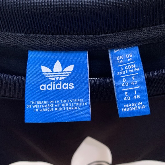 Adidas navy blue long sleeve top shirt - Picture 6 of 7